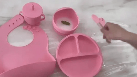 Silicone Baby Cutlery Set